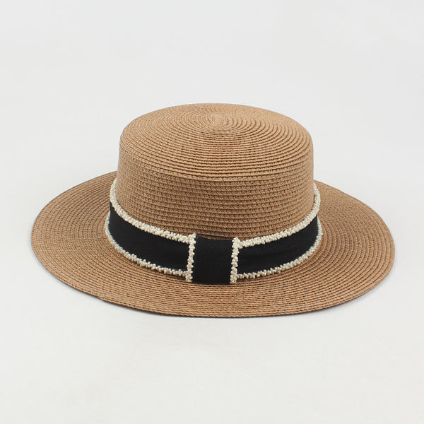 Flat Brim Straw Hat – Paziyewholesale