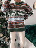 Women's Ugly Christmas Sweater Pullover Sweater Jumper
