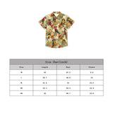 Animal Hawaiian Shirt for Men Halloween Short Sleeve Tropical Holiday Shirt