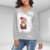 Christmas Top   Printed Elegant Long Sleeve Top